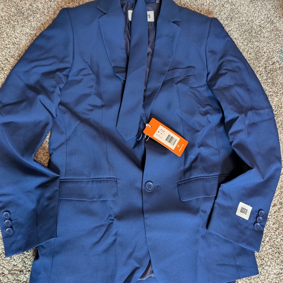 OppoSuits Navy Blue Boys' Suit - Picture 6 of 11